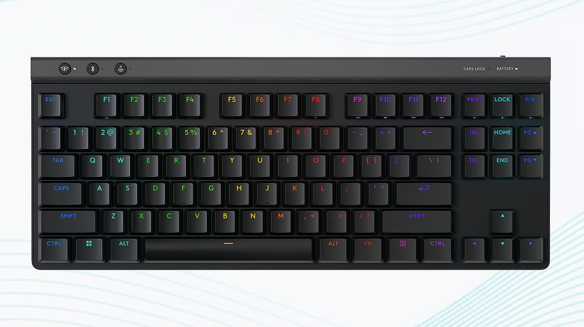 Logitech Launches G515 LIGHTSPEED TKL Wireless Keyboard for